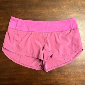 Speed Up Low-Rise Lined Short 2.5" - Vivid Plum - 6